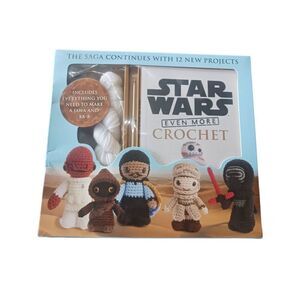 Star wars even more crochet the saga continues with 12 new projects new sealed